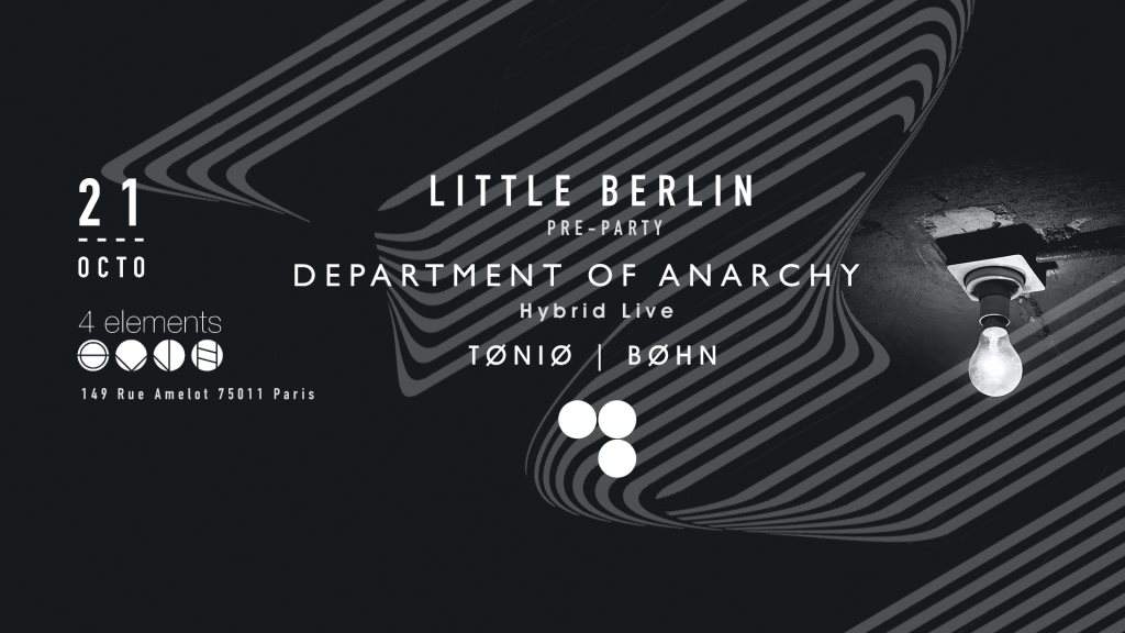 Little Berlin in Paris - フライヤー表