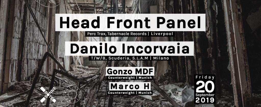Counterweight Pres. Head Front Panel & Danilo Incorvaia - Página frontal