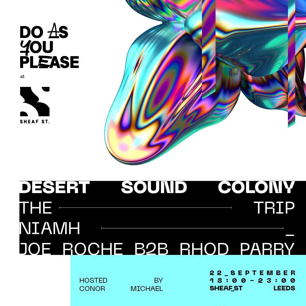 [CANCELLED] DAYP: Desert Sound Colony, The Trip - Página frontal