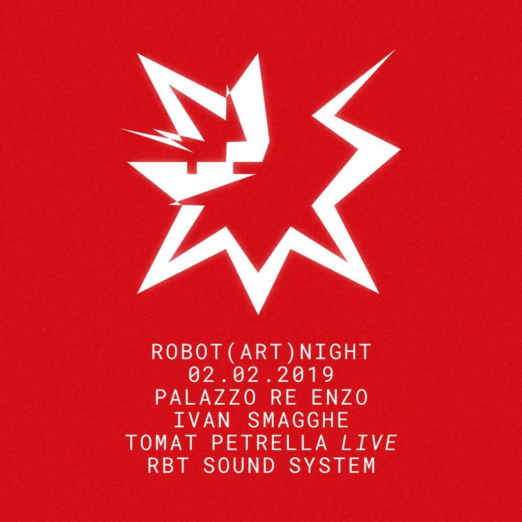 Robot ART Night - フライヤー表
