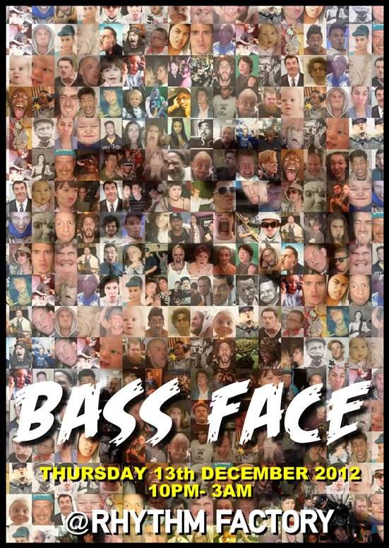 Bass Face London - フライヤー表