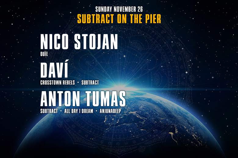 Subtract On The Pier - Nico Stojan & DAVÍ - Página frontal