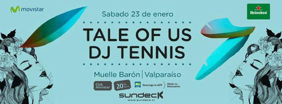 Sundeck with Tale Of Us, DJ Tennis & Muelle Baron - Página frontal