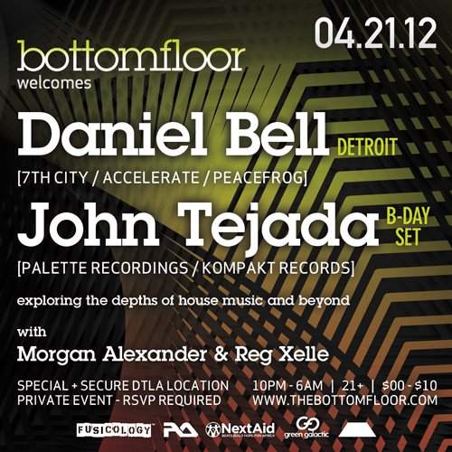 Bottom Floor Welcomes Daniel Bell and John Tejada - Página frontal