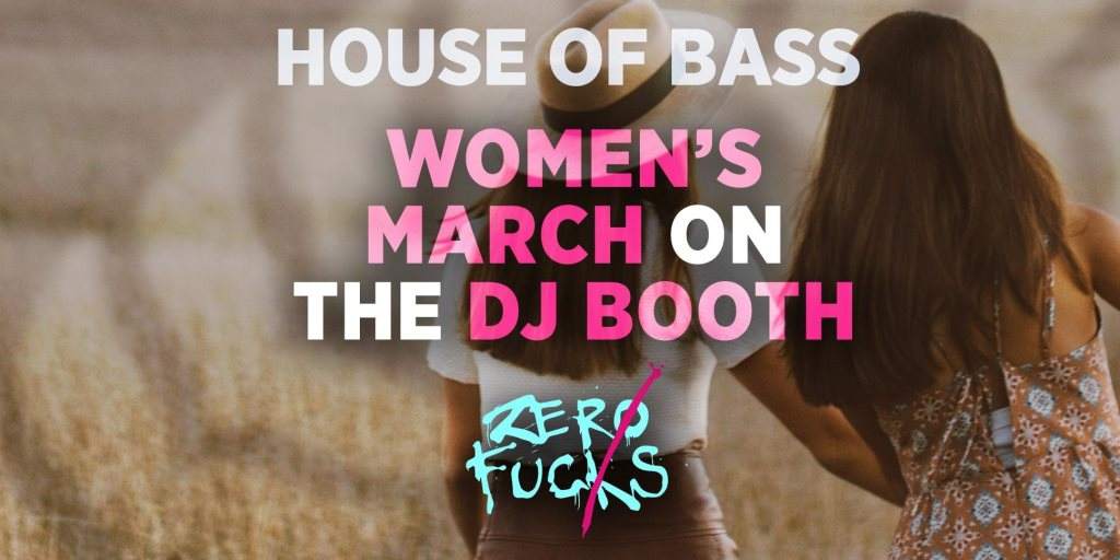 House of Bass: Women's March on the DJ Booth - Página frontal