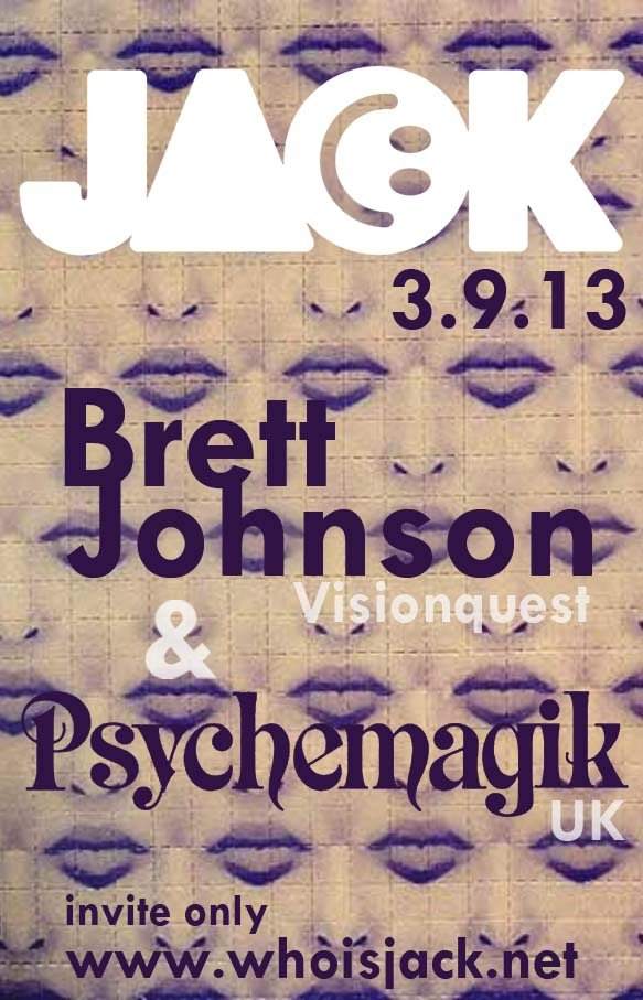 Jack with Brett Johnson & Psychemagik - Página frontal
