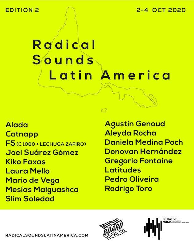 Radical Sounds Latin America 2020 - Day 2 - フライヤー裏