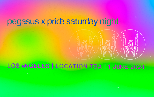 Pegasus x Pride Saturday - Página frontal