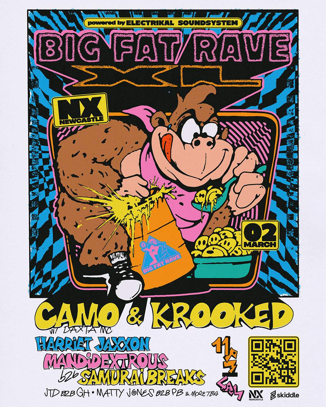 Big Fat Rave XL: Camo & Krooked - Powered by Electrikal Soundsystem - Página frontal