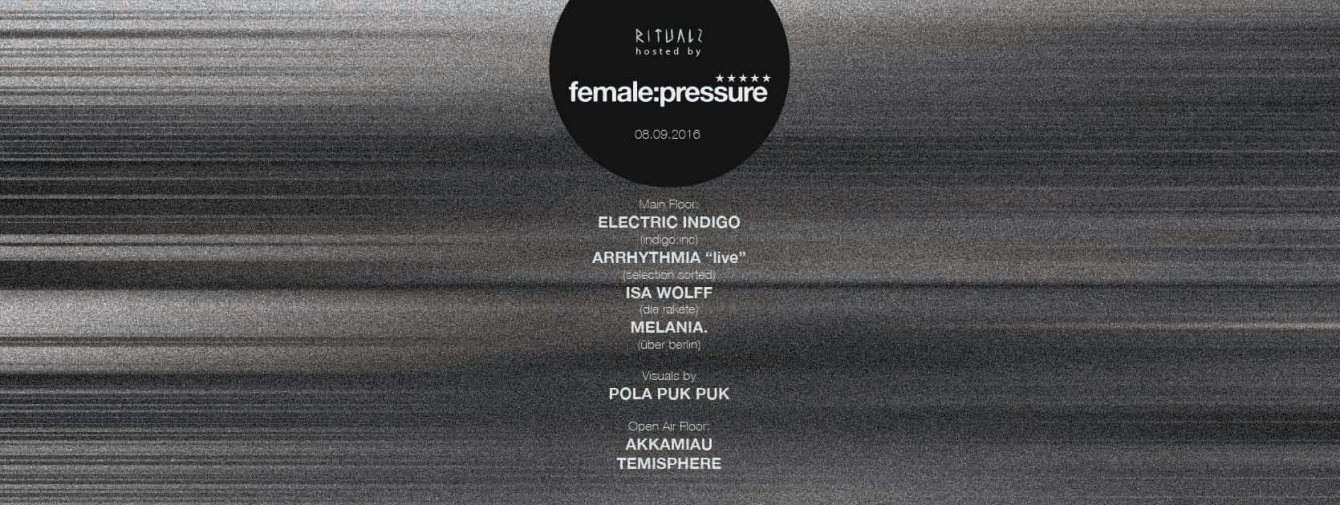 Rituals Hosted by Female:Pressure - Página frontal