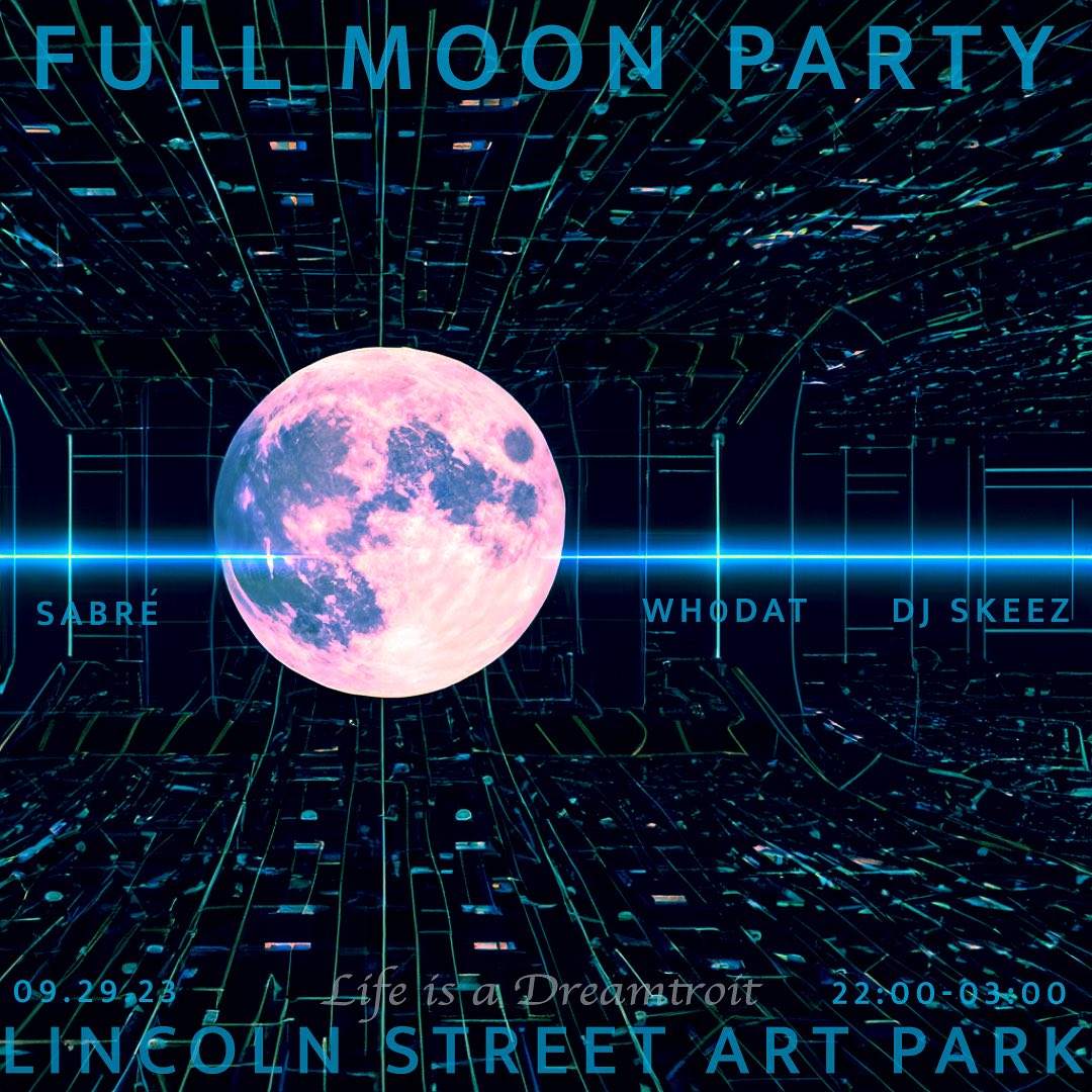 Full Moon Party - Página frontal