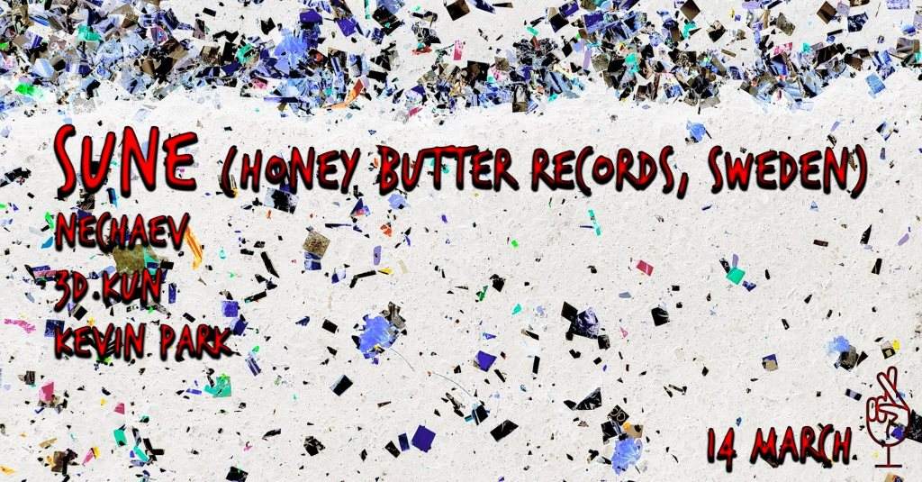 Sune (Honey Butter Records) / Nechaev / 3d.Kun - Página frontal