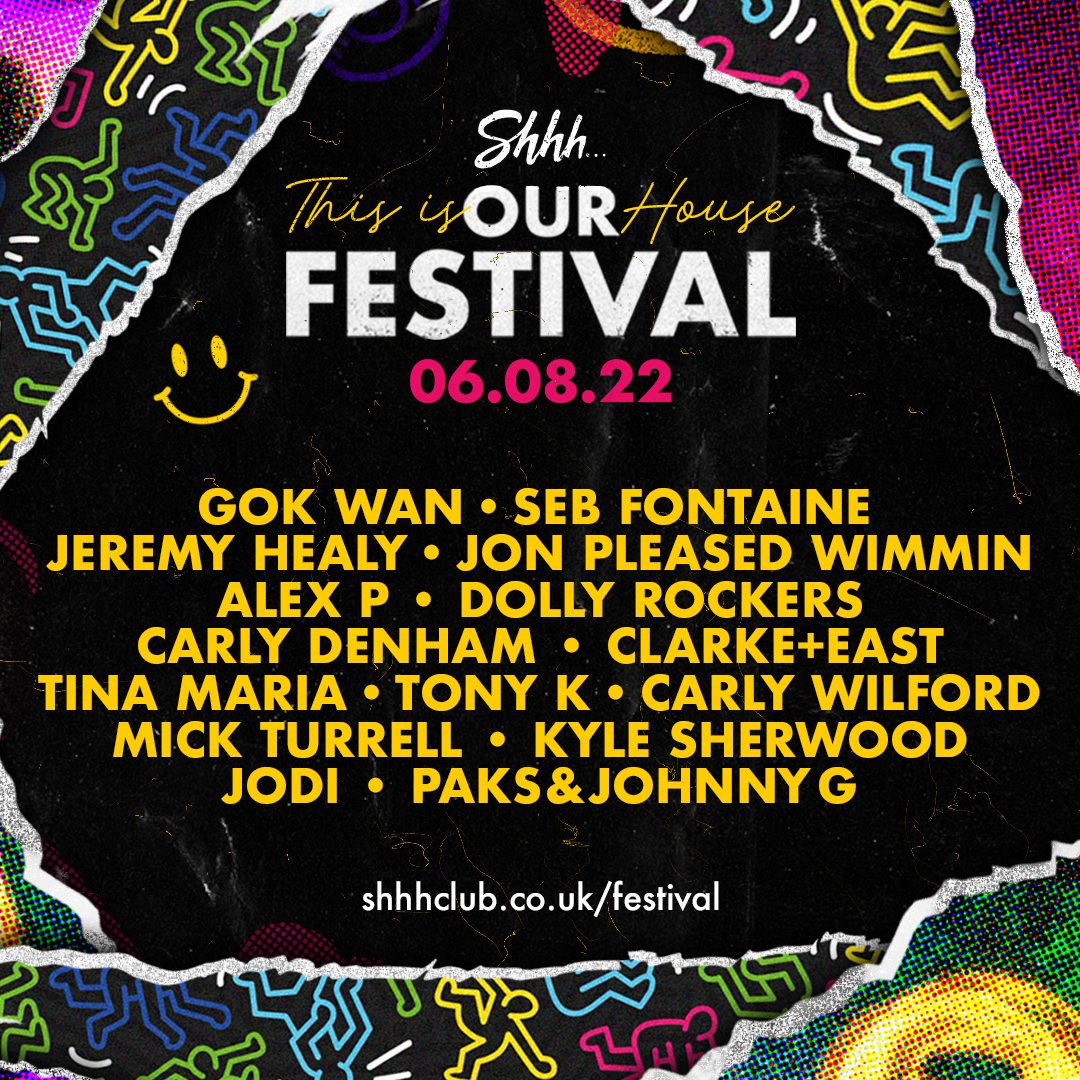 Shhh... This is OUR House Festival - Página frontal