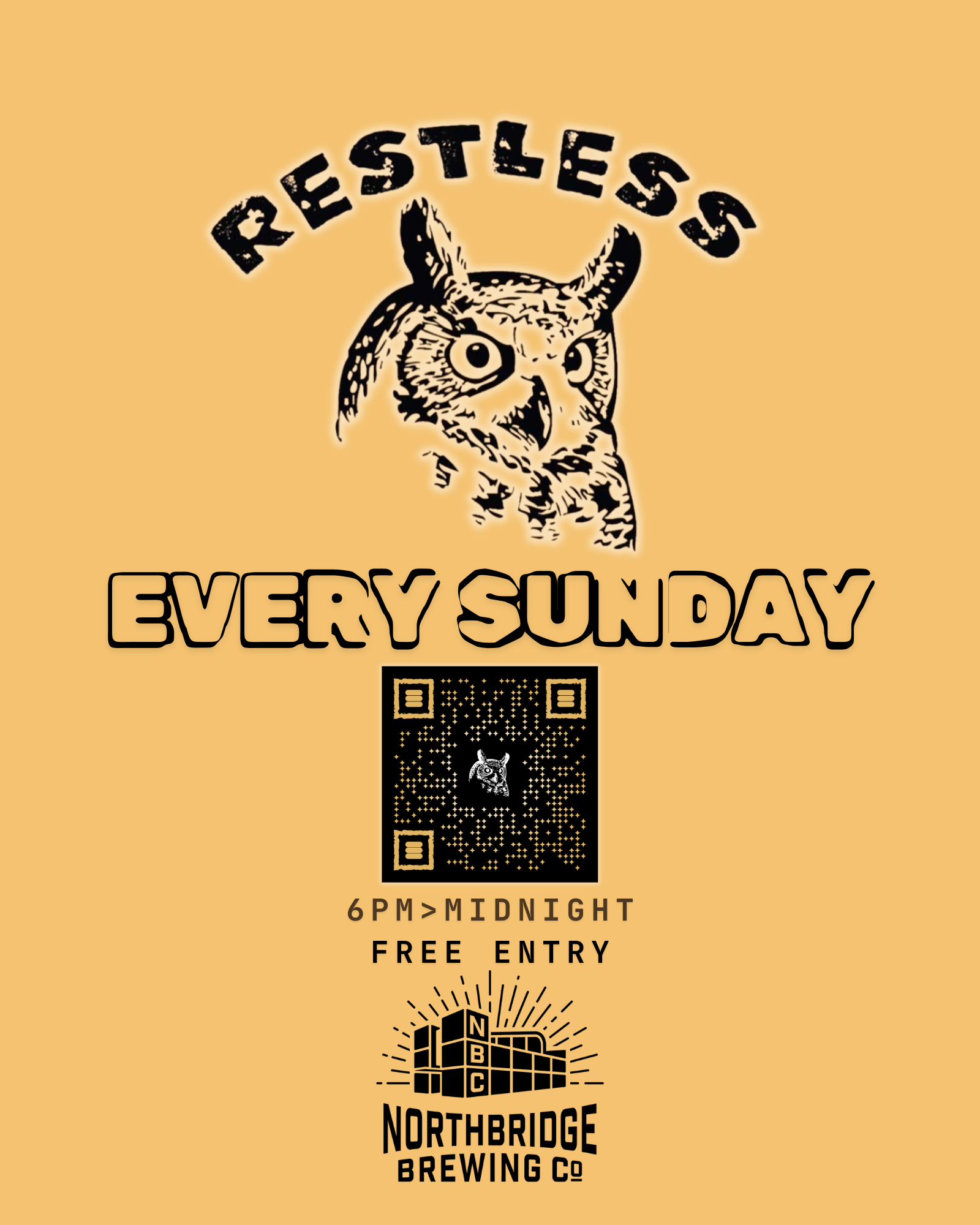 RS76: Restless Sundays at TBA - Northbridge Brewing Co., Perth