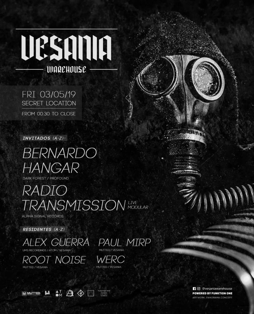 Vesania Warehouse #04 - Bernardo Hangar + Radio Transmission Live - Página frontal