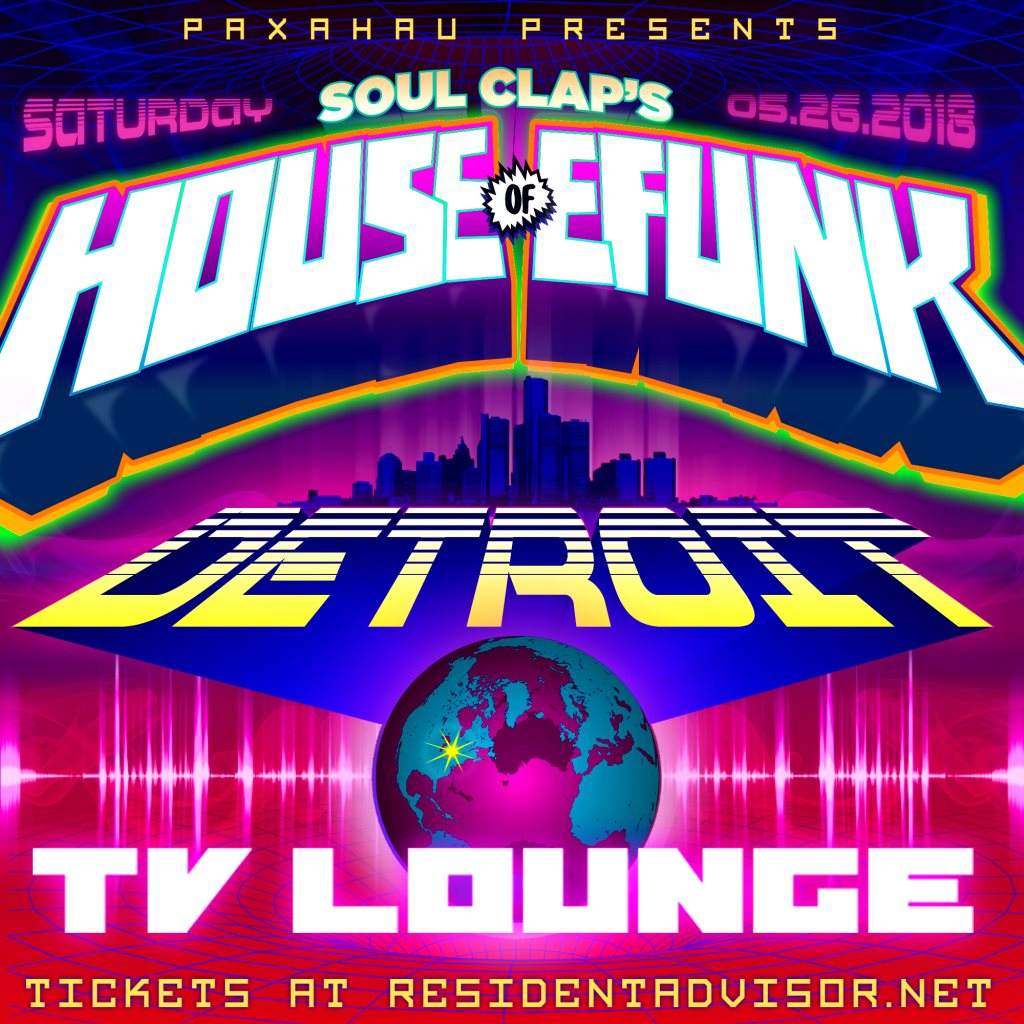 Soul Clap's House of Efunk 2018 - Página frontal