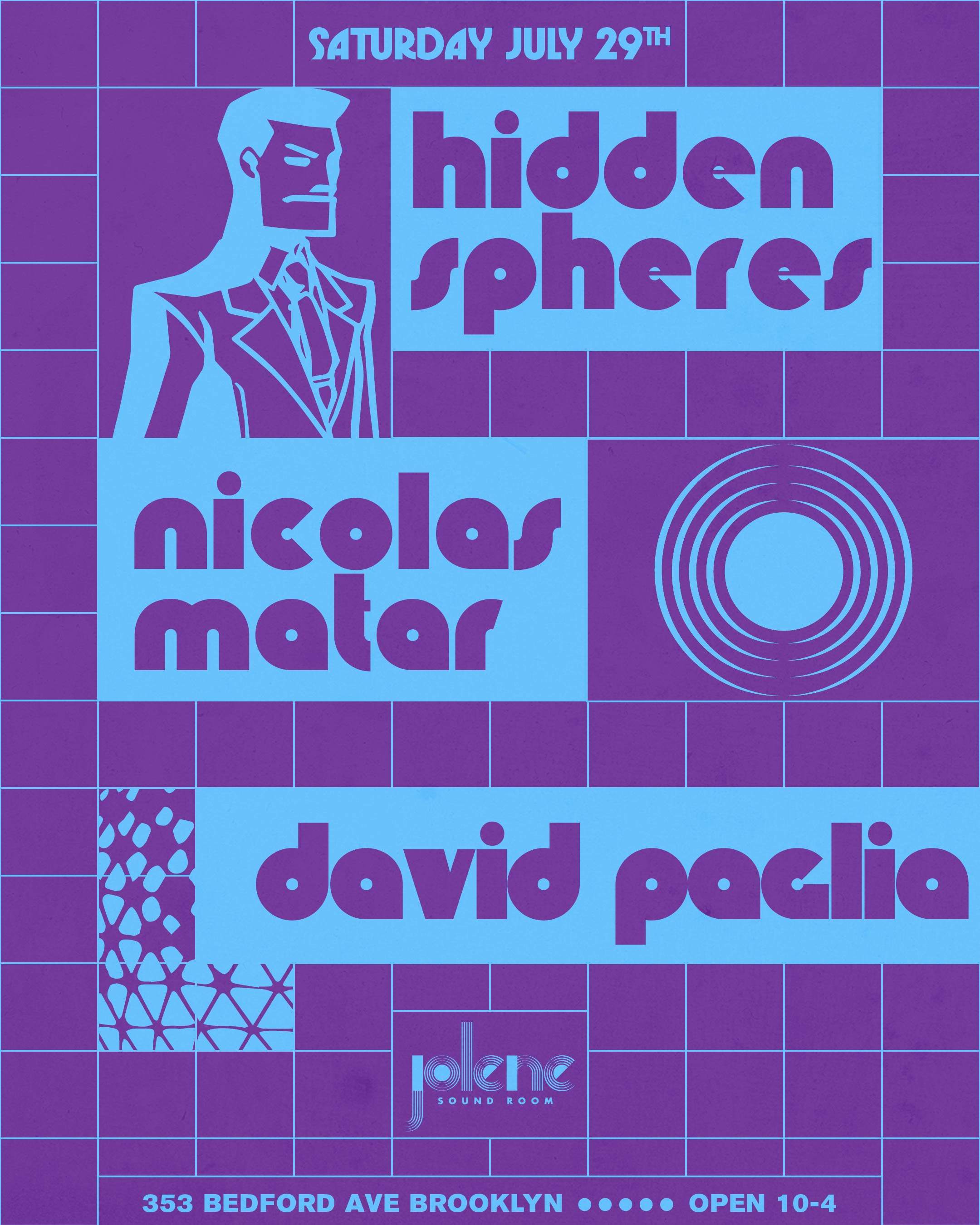 Hidden Spheres, Nicolas Matar & David Paglia - Página frontal
