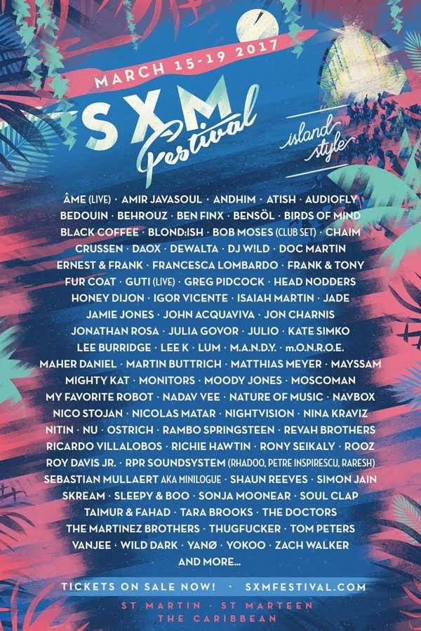 SXM Festival 2017 - Página frontal