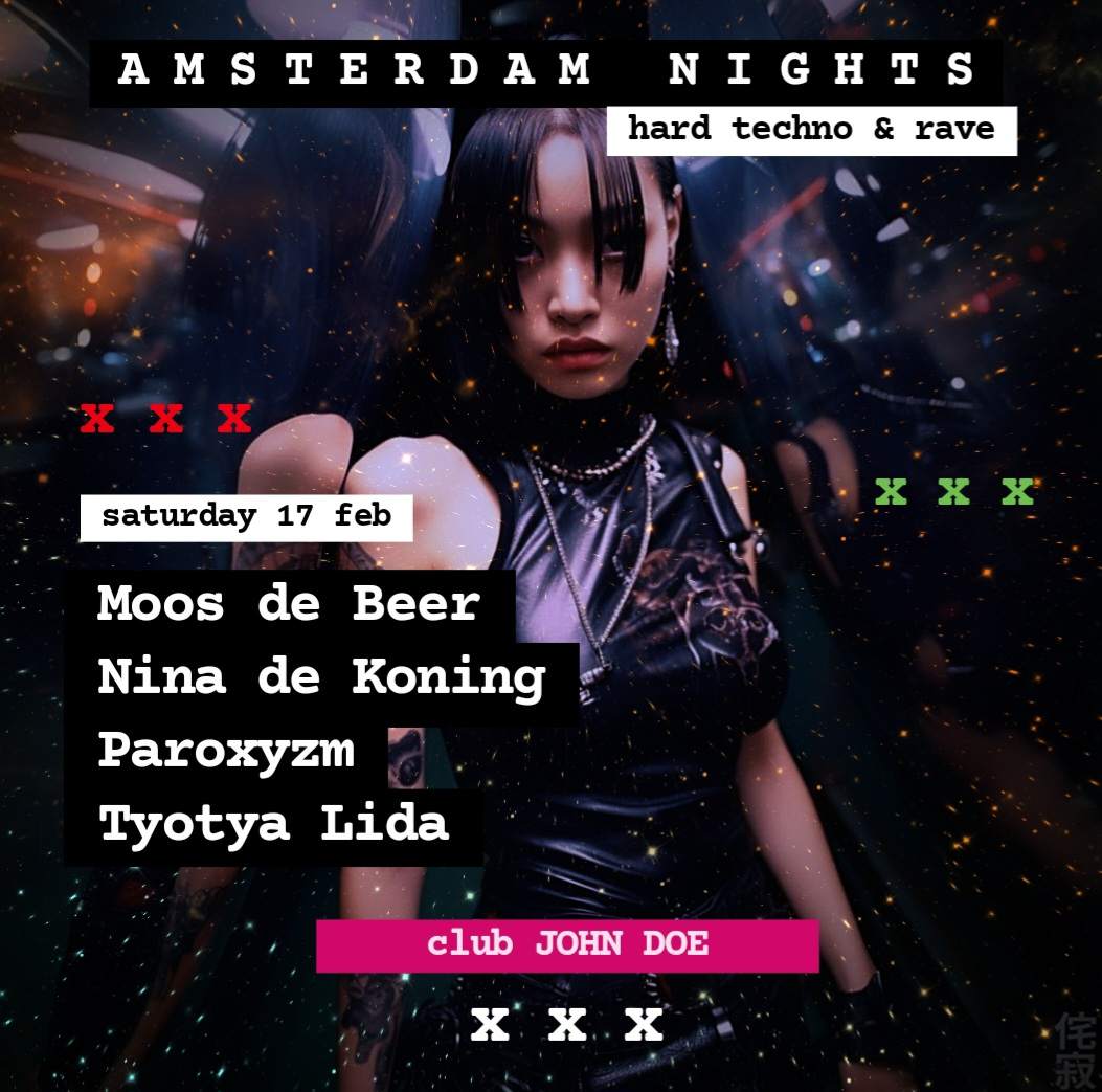 AMSTERDAM NIGHTS: Hard Techno Rave w/ Moos de Beer, Nina de Koning ...