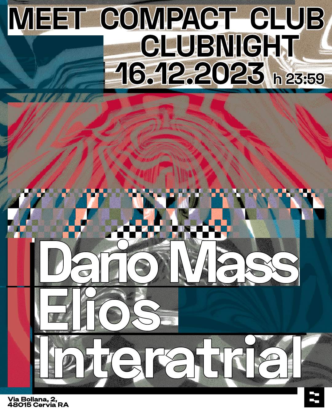 Meet Compact Club with Dario Mass, Elios & Interatrial - フライヤー裏