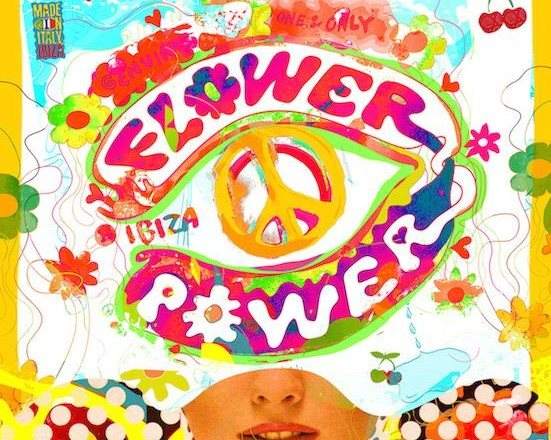 Flower Power Closing Party - フライヤー表