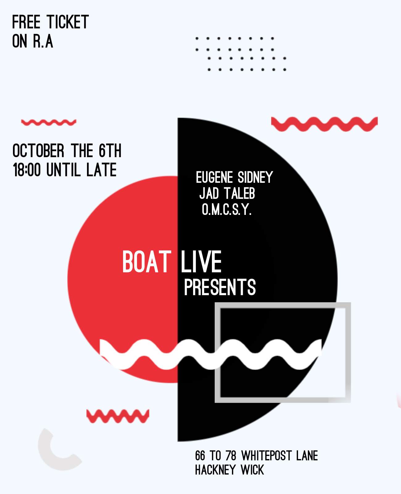 ZLP x Boat Live - Página frontal