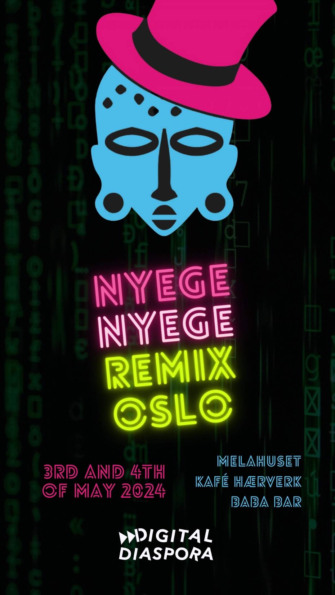 Nyege Nyege Remix Oslo - フライヤー裏