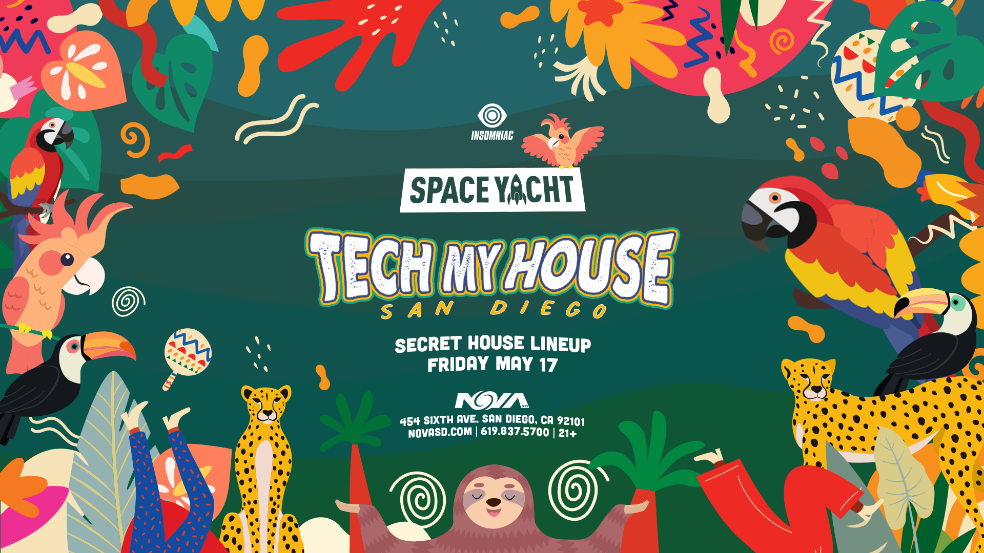 Space Yacht: Tech My House SD - Página frontal