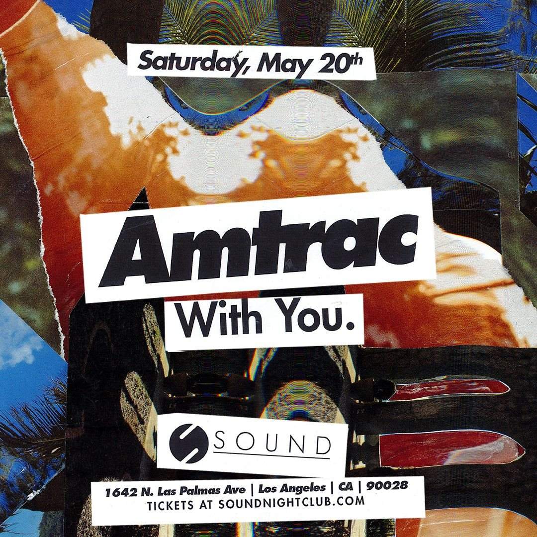 Sound present Amtrac - with You - フライヤー表