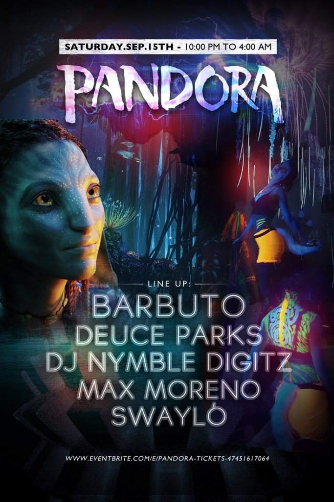 Pandora - フライヤー表