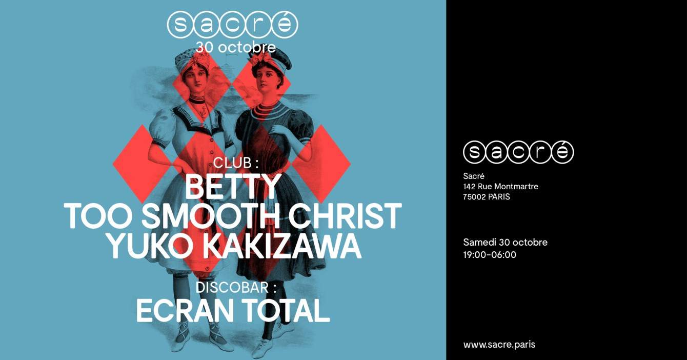 Betty, Too Smooth Christ, Yuko Kakizawa - Página frontal