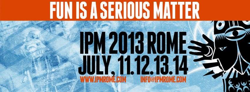 IPM Rome 2013 - Página frontal