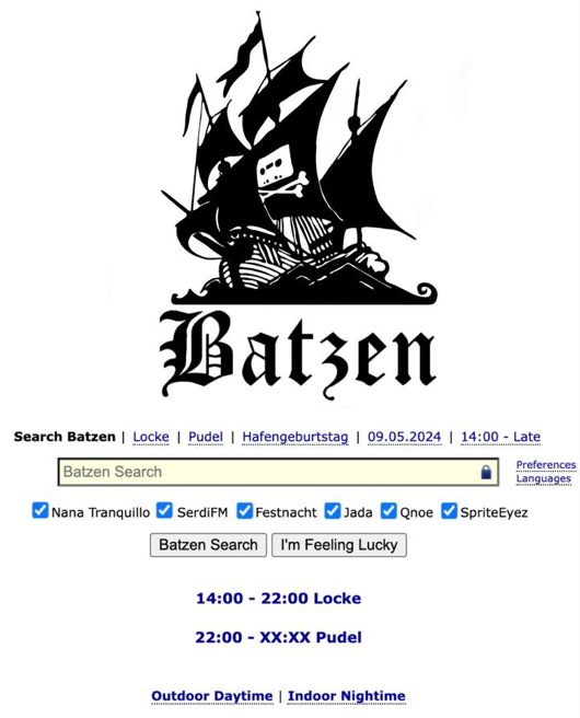 Batzen - フライヤー表
