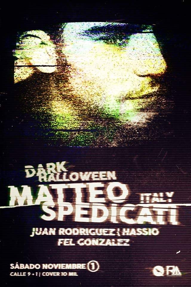 Dark Halloween with Matteo Spedicati (Italy) - フライヤー表