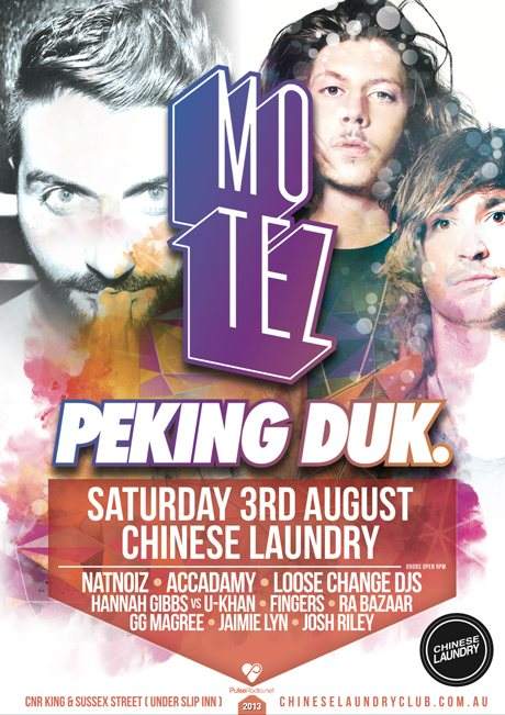 Motez Peking Duk en Chinese Laundry Sydney