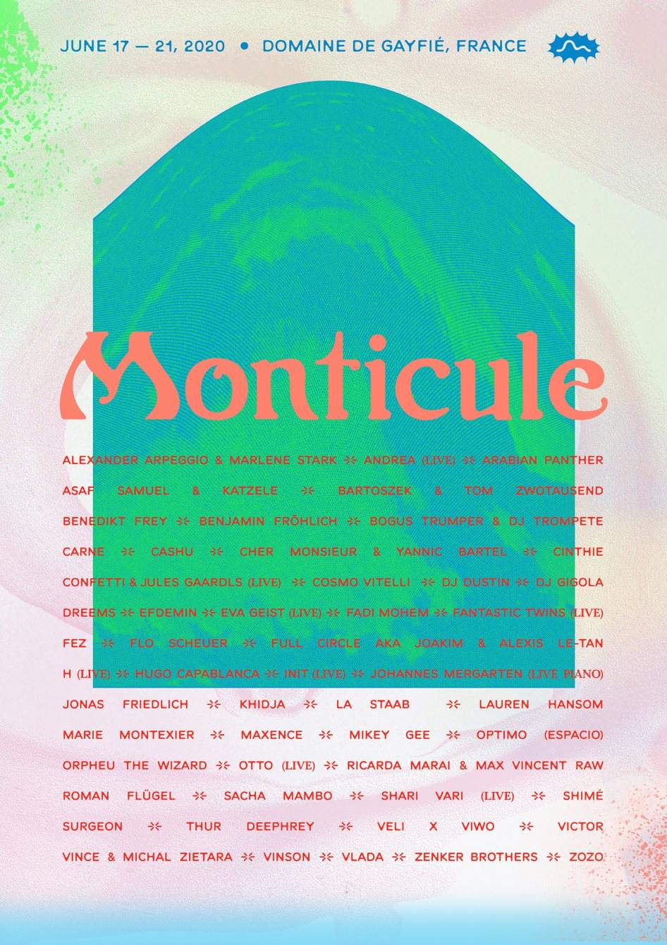 Monticule Festival 2020 - Página frontal