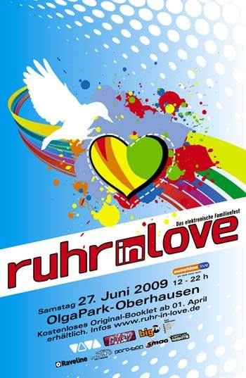 Ruhr In Love 2009 - フライヤー裏