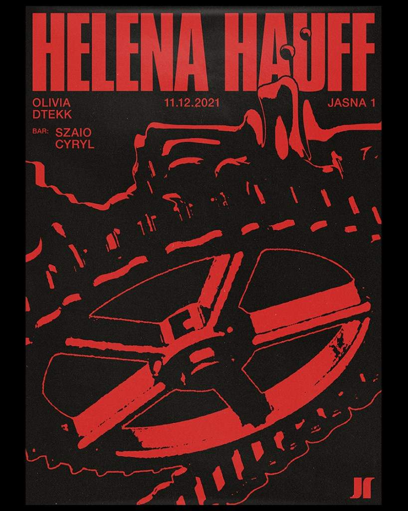 J1 — Helena Hauff, Olivia, dtekk / Szaio, Cyryl - Página frontal