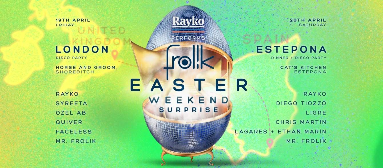Frol!k's Easter Weekend Surprise (Part 1) with Rayko & Friends - フライヤー表