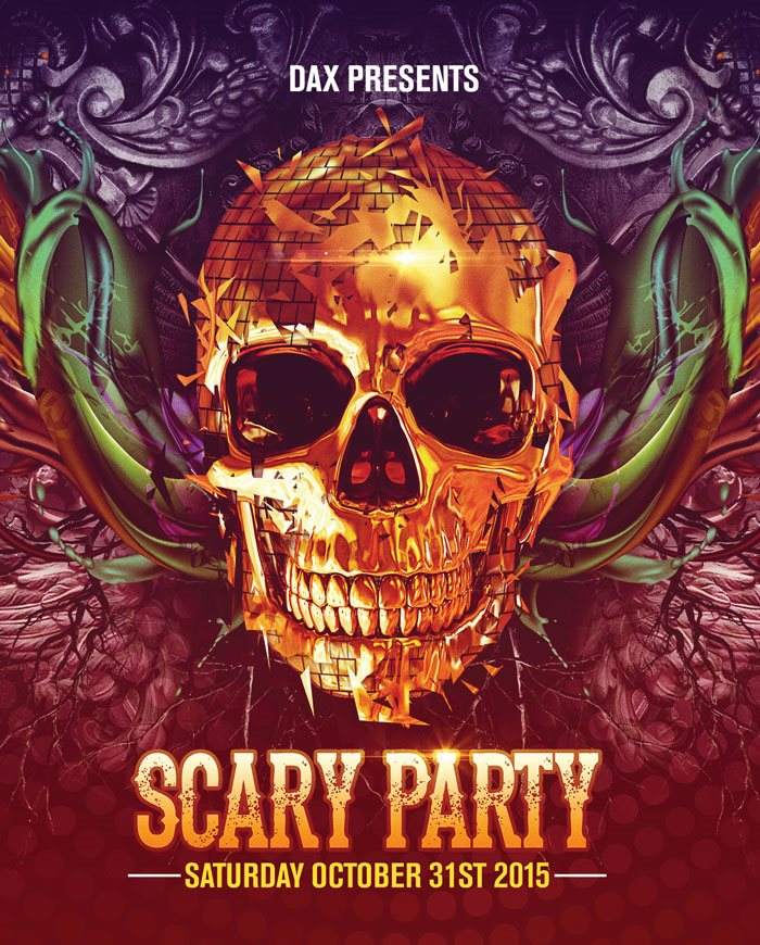 Scary Party - Tickets Available At The Door - Página frontal