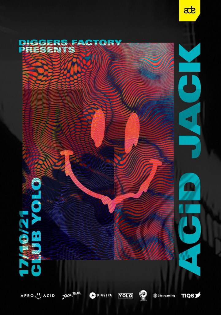 Diggers Factory presents Acid Jack - フライヤー裏