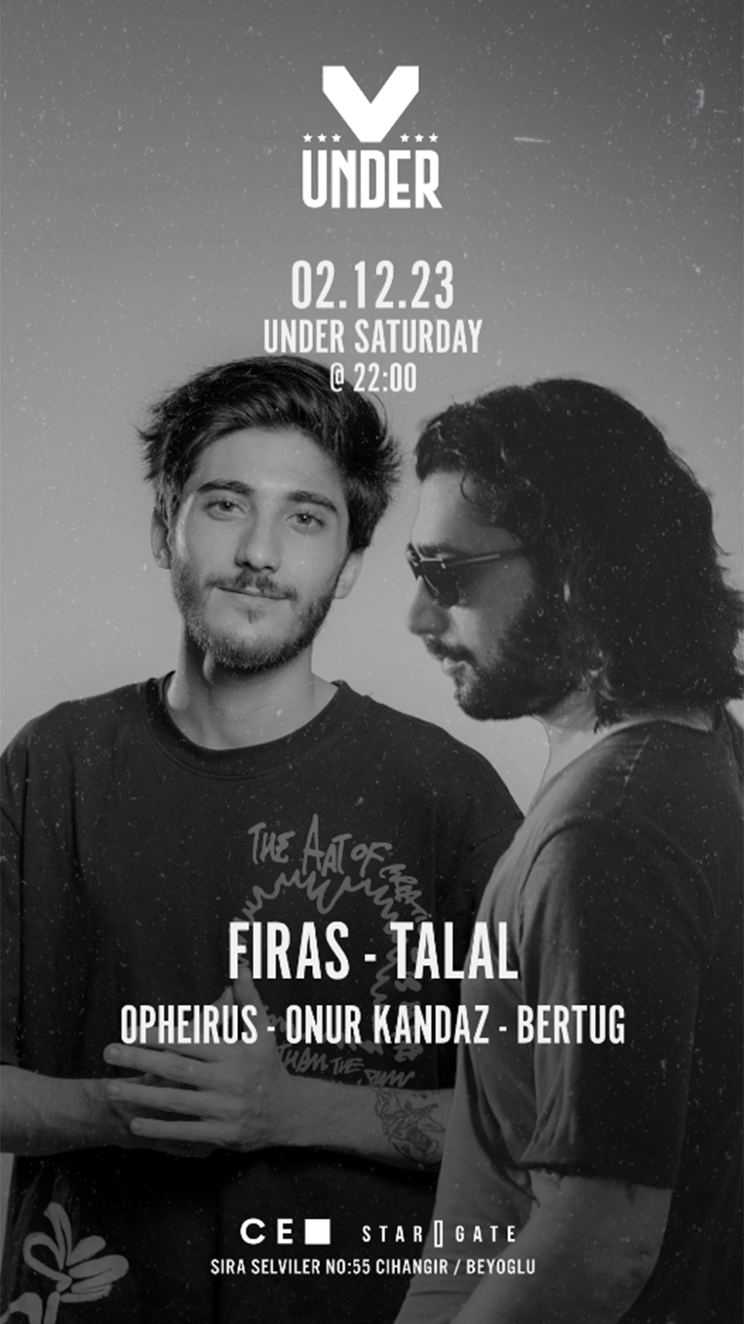 Under presents: Firas & Talal - フライヤー表