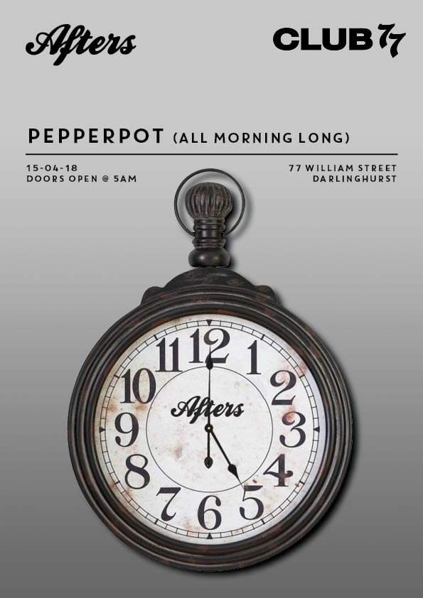 Afters Pres: Pepperpot All Morning Long - Página trasera