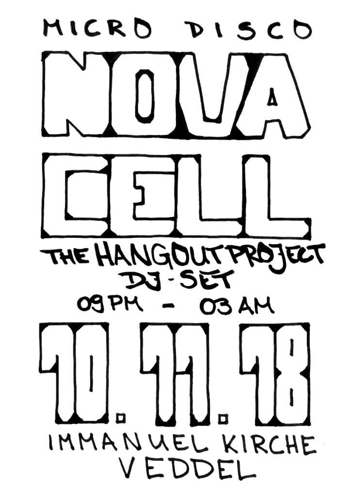 Nova Cell 5: House Music in the Sacristy - フライヤー表