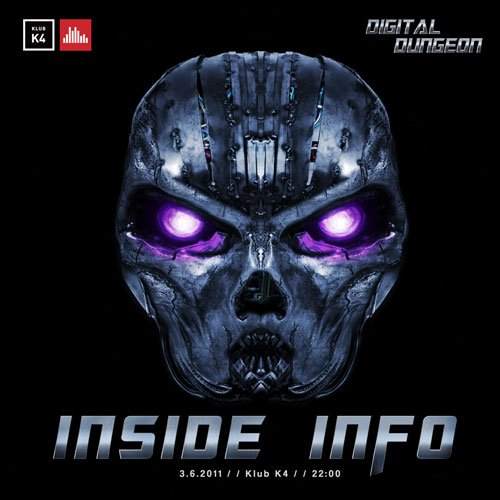 Illegal presents Digital Dungeon with Inside Info - フライヤー表