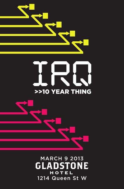 IRQ 10 Year Thing - Página frontal