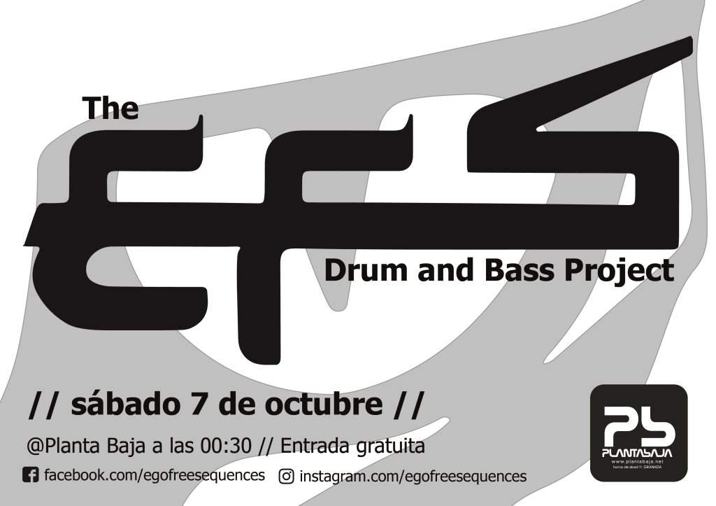 The EFS Drum and Bass Project - フライヤー裏