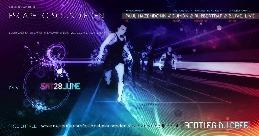 Escape To Sound Eden - Label Special - Página frontal