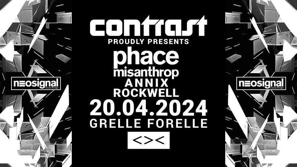 CONTRAST proudly presents NEOSIGNAL Label Night - フライヤー表