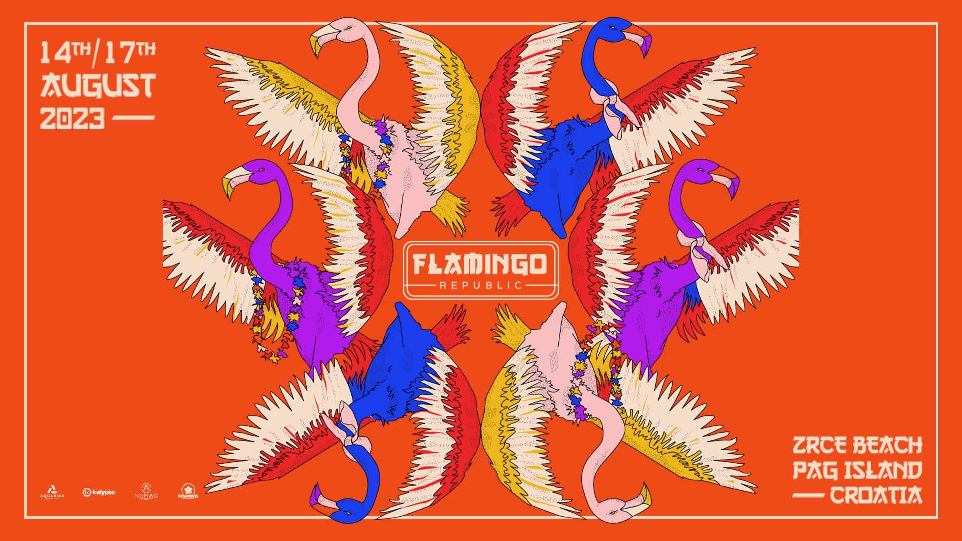Flamingo Republic - フライヤー表